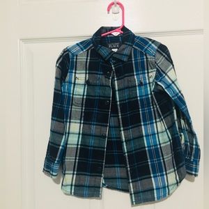The Childrens Place Button Down Flannel